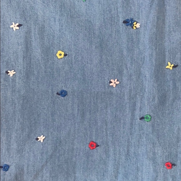 Hanna Andersson Embroidered Chambray Dress - Picture 12 of 14